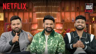 When Cricket Meets Comedy  Rohit Sharma Shreyas Iyer  The Great Indian Kapil Show  Netflix