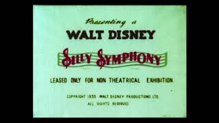 Silly Symphony  Babes in the Woods 1932  early reissue titles