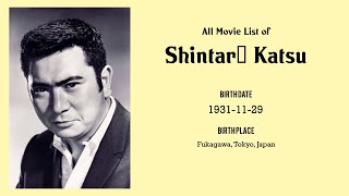 Shintar Katsu Movies list Shintar Katsu Filmography of Shintar Katsu