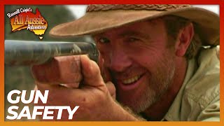 Russell Coight Teaches You Gun Safety  All Aussie Adventures