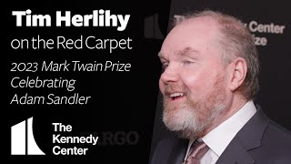 Tim Herlihy  2023 Mark Twain Prize Red Carpet Adam Sandler