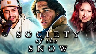 SOCIETY OF THE SNOW 2023 MOVIE REACTION  THIS MOVIE BROKE US  First Time Watching  Review