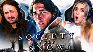 SOCIETY OF THE SNOW MOVIE REACTION FIRST TIME WATCHING La Sociedad de la Nieve  Full Movie Review