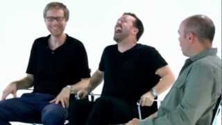 An Idiot Abroad  Ricky Gervais laughing