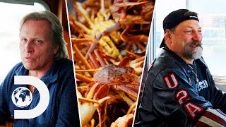 Best Of Crab Hunting Treacherous Waves  Intense Arguments  PART 1  Deadliest Catch