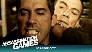 Spine Tingling Action Scott Adkins VS Jean Claude Van Damme  Assassination Games  Screenfinity
