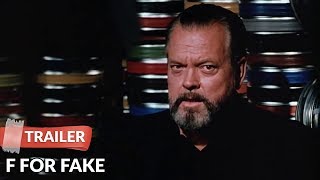 F for Fake 1973 Trailer  Documentary  Orson Welles