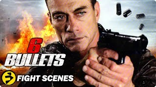 6 BULLETS  JeanClaude Van Damme  Best Fight Scenes  Action Movie