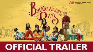 Bangalore Days Official Trailer  Dulquer Salmaan  Nivin Pauly  Fahadh  Nazriya  Anjali Menon