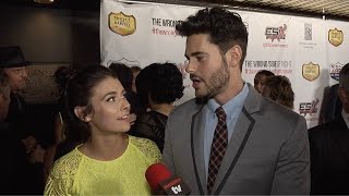 Jayson Blair  Allison Paige Interview  The Wrong Side of Right Los Angeles Premiere Red Carpet