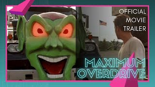 Maximum Overdrive Original Movie Trailer Stephen King 1986