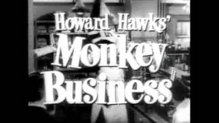 Marilyn Monroe and Cary Grant Monkey Business 1952