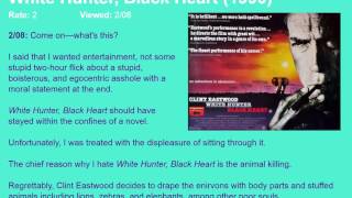Movie Review White Hunter Black Heart 1990 HD