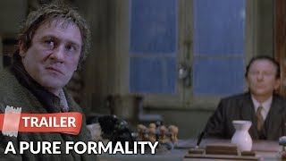 A Pure Formality 1994 Trailer HD  Grard Depardieu  Roman Polanski