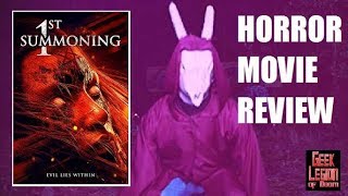 1ST SUMMONING  2019 Hayley Lovitt  aka THE MILLBROOK SUMMONING Horror Movie Review