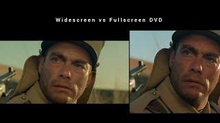 Legionnaire 1998 Widescreen vs Fullscreen DVD Betrayed scene