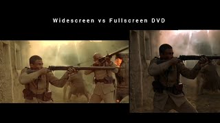 Legionnaire 1998 Widescreen vs Fullscreen DVD Final battle scene
