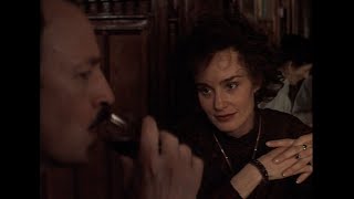 Bulls blood it sneaks up on you clobbers you Jessica Lange and Frederic Forrest in Music Box