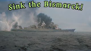 Sink the Bismarck 1960  colorized