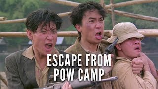 Tony Leung  Jacky Cheung Escape from POW Camp  Bullet in the Head 1990 HD