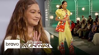 Will Gigi Hadid Be Impressed by the Designers Floral Creations  Project Runway Highlight S19 E4