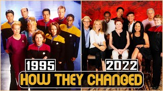 STAR TREK Voyager 1995 Cast Then and Now 2022 How They Changed