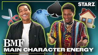 BMF Cast Plays Main Character Energy  Season 3  STARZ