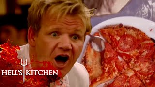 Gordon Ramsay Losing It Over Chefs Not Knowing Cooking Basics  Hells Kitchen