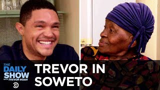 Trevor Chats with His Grandma About Apartheid and Tours Her Home MTV CribsStyle  The Daily Show