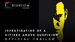 1970 Investigation of a Citizen Above Suspicion Official Trailer 1 Vera Films S p a