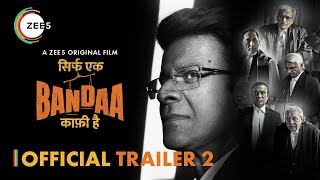 Sirf Ek Bandaa Kaafi Hai  Official Trailer 2  Manoj B  A ZEE5 Original Film  Premieres 23 May