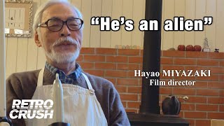 An alien  Hayao Miyazakis thoughts of Hideaki Anno creator of Evangelion