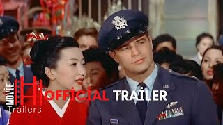 Sayonara 1957 Trailer HD  Marlon Brando Ricardo Montalban Patricia Owens Movie