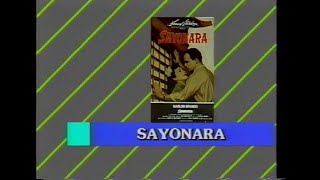Sayonara 1957 Promo Trailer