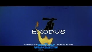 Exodus 1960 title sequence