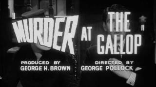 Murder At The Gallop 1963  Trailer
