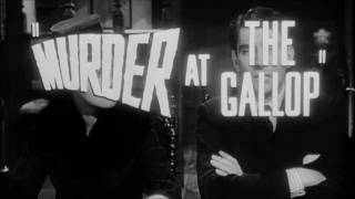 Murder At The Gallop 1963  Alternative Trailer