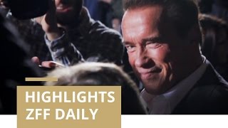 Arnold Schwarzenegger  Talk mit Jonas Carpignano  MEDITERRANEA  ZFF Daily Highlight 1102015