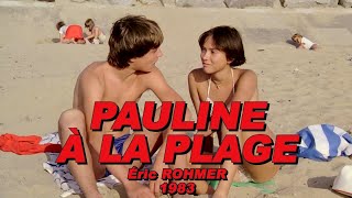 PAULINE  LA PLAGE 1983 Amanda LANGLET Arielle DOMBASLE Pascal GREGGORY Feodor ATKINE
