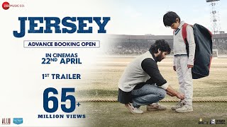 Jersey  Official Trailer 1  Shahid Kapoor  Mrunal Thakur  Gowtam Tinnanuri  22nd April 2022