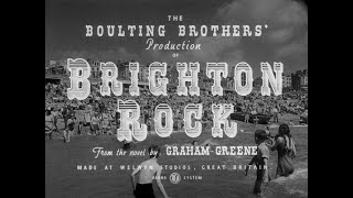 Brighton Rock 1948  Title Sequence