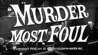 Murder Most Foul 1964  Trailer
