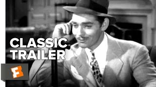 Saratoga 1937 Official Trailer  Clark Gable Jean Harlow Movie HD