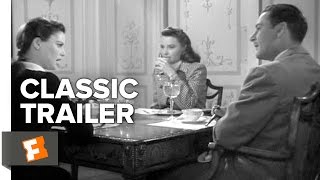 Cry Wolf 1947 Official Trailer  Errol Flynn Barbara Stanwyck Crime Movie HD