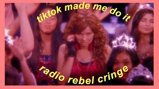 debby ryan being cringey in radio rebel for 6 minutes straight tiktok made me do it