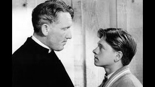 Boys Town 1938  Scene with Spencer Tracy and Mickey Rooney