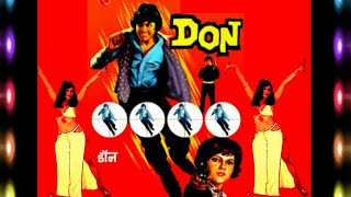 DON 1978 MOVIE  Amitabh Bachchan  Zeenat Aman  musical trailer with Dialogues 