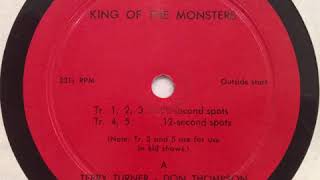 Godzilla King of the Monsters 1956  US Radio Spots