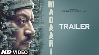 MADAARI Official Trailer 2016  Irrfan Khan Jimmy Shergill  TSeries