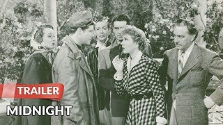 Midnight 1939 Trailer HD  Claudette Colbert  Don Ameche  John Barrymore